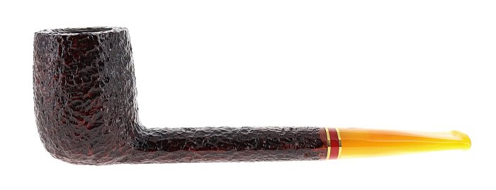 Pipa SAVINELLI St. Nicholas 2024 804 KS rusticata shape canadese - FIltro 6mm - Edizione Limitata