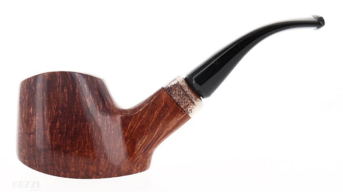 Pipa Pascucci P1 liscia marrone shape vulcano vera in corno
