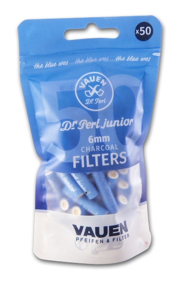 Dr.Perl -  JUNIOR 50 Filtri Carboni Attivi - 6 mm in busta richiudibile