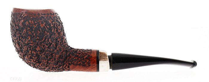 Pipa Pascucci RUSTICATA marrone shape freehand tulip vera in corno