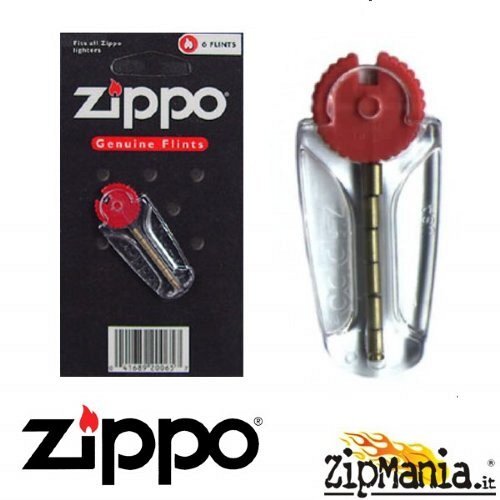 Zippo Blister Pietrine Zippo 5x6 pezzi