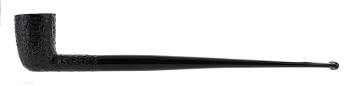Pipa Savinelli Churchwarden 401, Rusticata nera, shape Dublin dritta, filtro 3mm