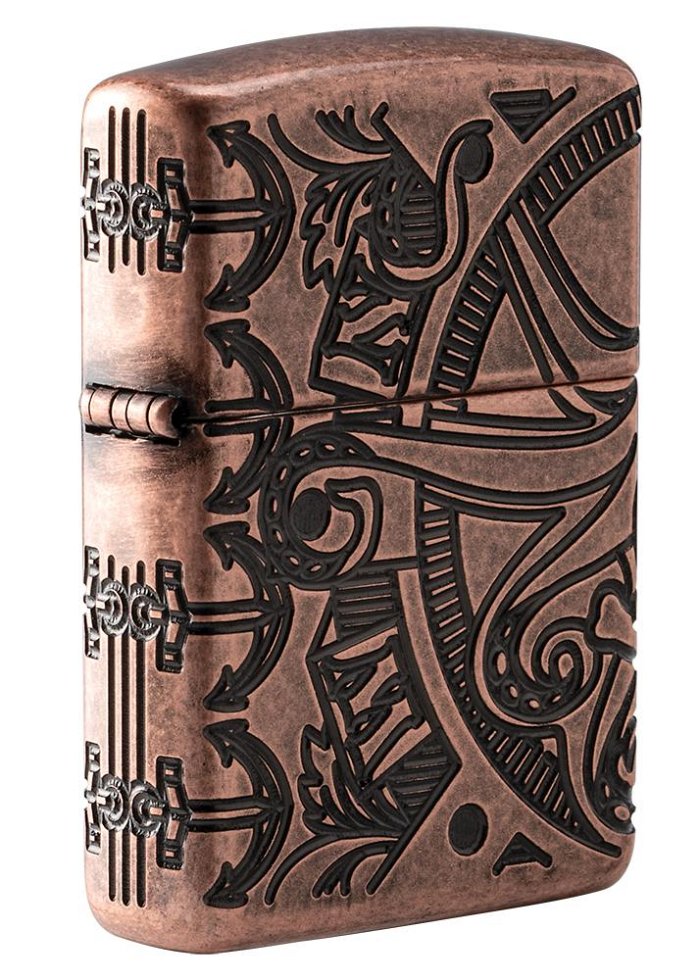 Zippo- Armor Nautical Scene Design MultiCut 360°