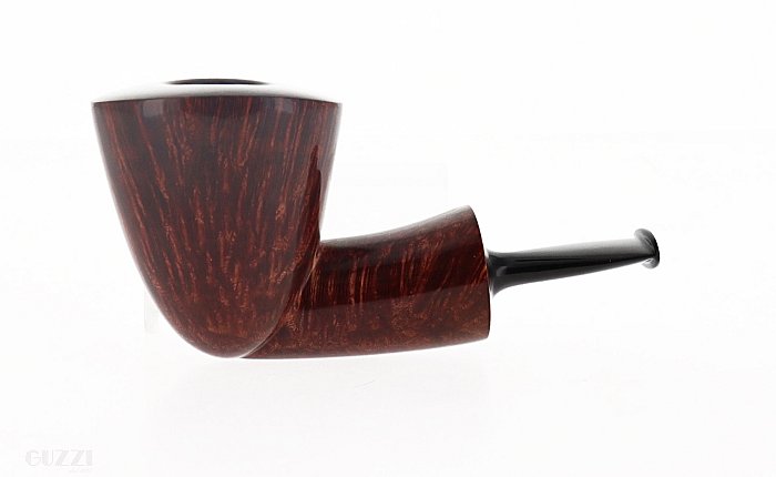 Pipa Piero Vitale *** 3 STELLE REVERSE CALABASH liscia marroen shape chubby dublin
