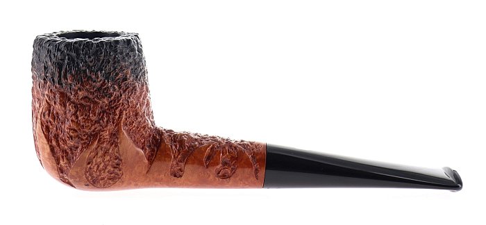 Pipa Castello 100° ANNIVERSARIO TABACCHERIA GUZZI Fiamme rusticata fumè shape stand up billiard Edizione Limitata Numerata N° 27/29