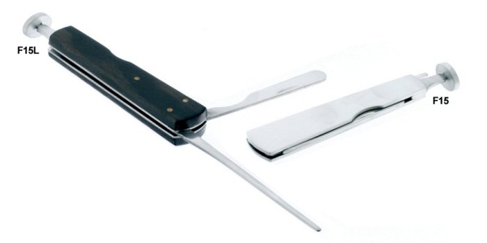 Lubinski - Curapipe SUPERFLAT Inox Guance Legno