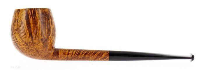 Pipa DUCA CONTE liscia marrone contrast shape pencil apple
