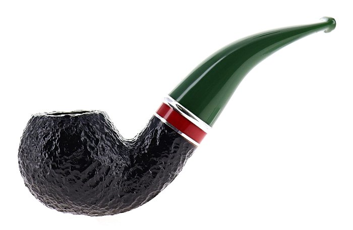 Pipa SAVINELLI St. Nicholas 2025 642 rusticata shape apple curva - FIltro 9mm - Edizione Limitata