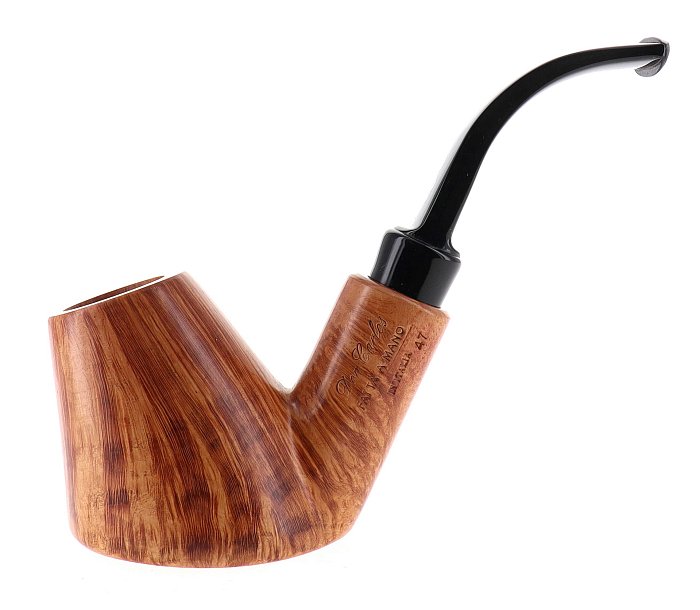Pipa DON CARLOS 2 NOTE ♫ liscia chiara shape stand up canted vulcano