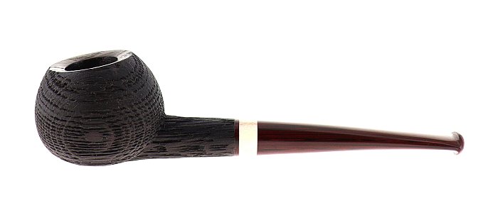 Pipa BRENTEGANI MORTA BOG OAK shape stand up canted prince semicurva