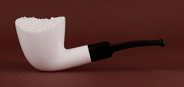 Pipa in Schiuma di mare Altinay liscia shape dublin barktop semicurva