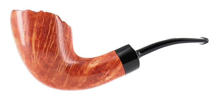 Pipa WINSLOW CROWN 300 liscia chiara shape freehand horn 9mm
