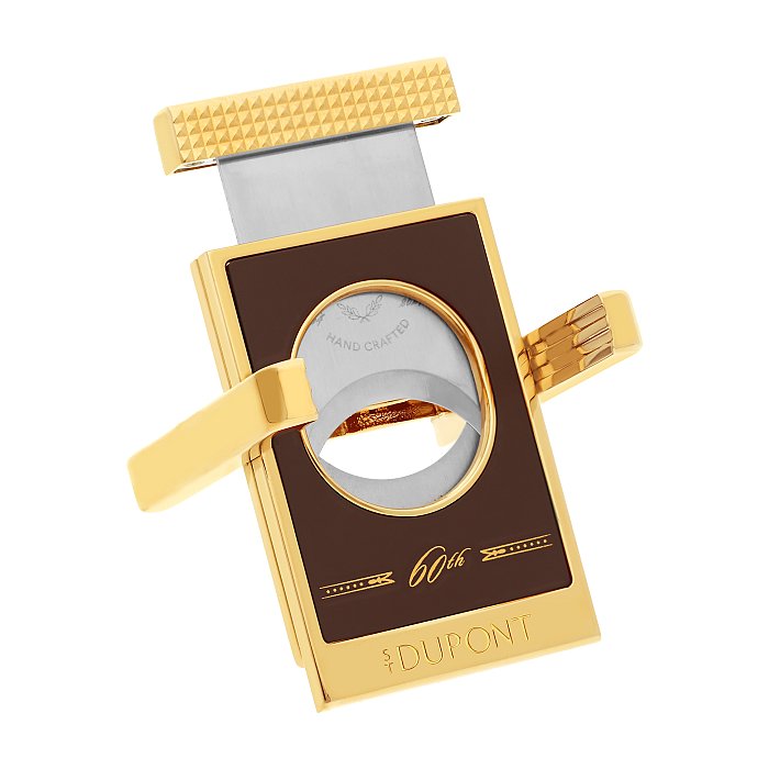 ST Dupont - Tagliasigari Cutter con appoggia sigaro - Padron - Special Edition - Marrone/Dorato