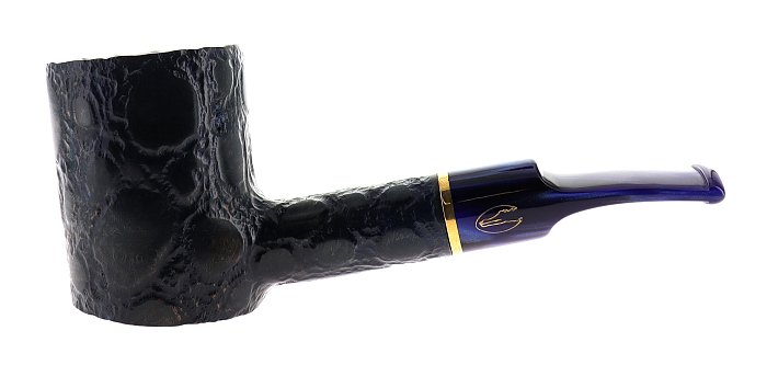 Pipa Savinelli ALLIGATOR 311 KS blu shape stand up cherrywood poker 9mm