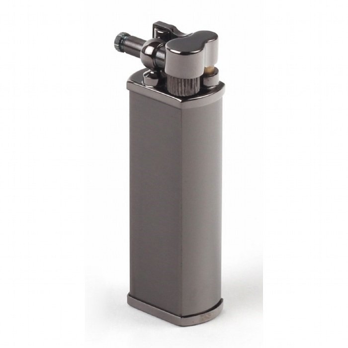 Tsubota Japan - BOLBO Accendino Pipa Satinato Grigio