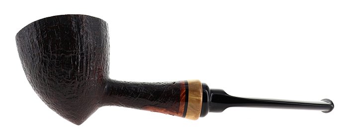 Pipa Damini sabbiata marrone shape canted dublin pickaxe