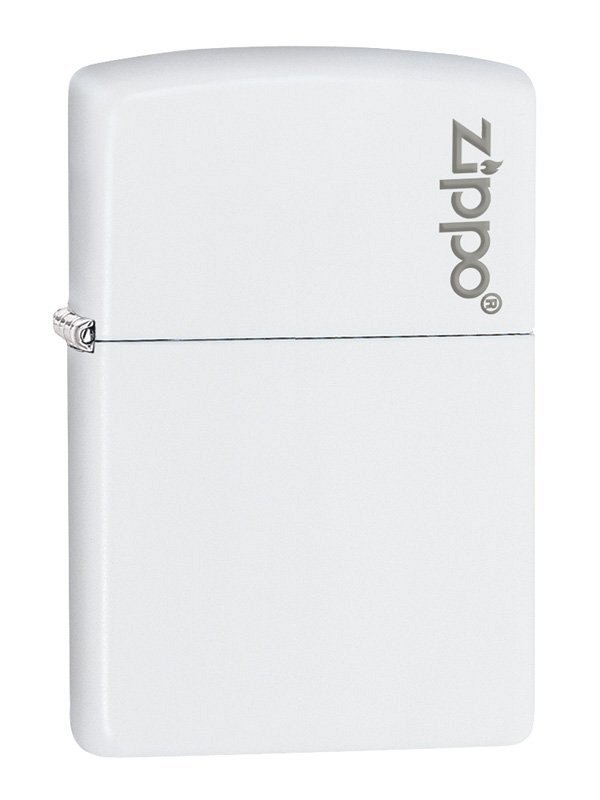 Zippo Bianco Matte con Logo