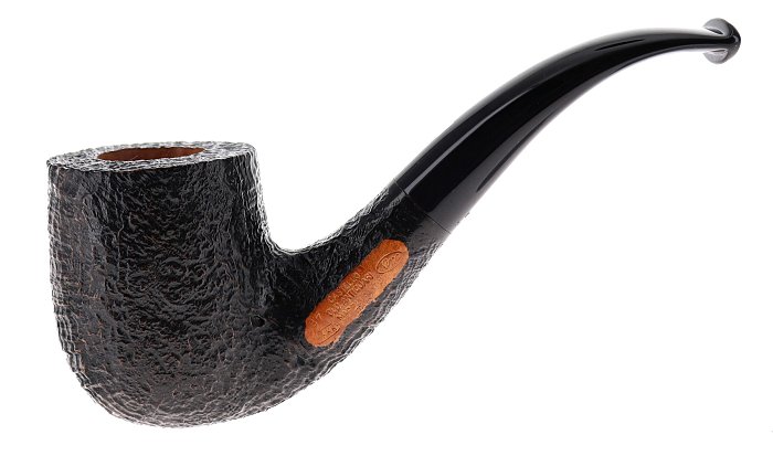 Pipa Castello OLD ANTIQUARI KKKK sabbiata marrone shape 65 bent biliard