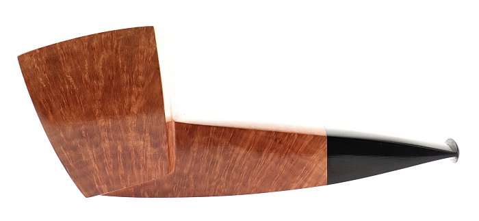 Pipa BACIGALUPI BANDIERA REVERSE CALABASH shape stand up magnum panel canted freehand