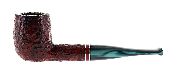 Pipa SAVINELLI St. Nicholas 2026 106 rusticata shape billiard - FIltro 9mm - Edizione Limitata