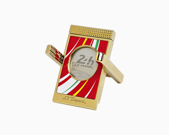 ST Dupont - Tagliasigari Cutter con appoggia sigaro - 24H Le Mans - Limited Edition - Rosso/Dorato