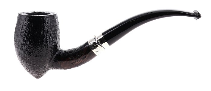 Pipa Ser Jacopo dalla Gemma HISTORICA 2025 S1 MELOLONTHA 15 sabbiata nera shape half bent egg pickaxe