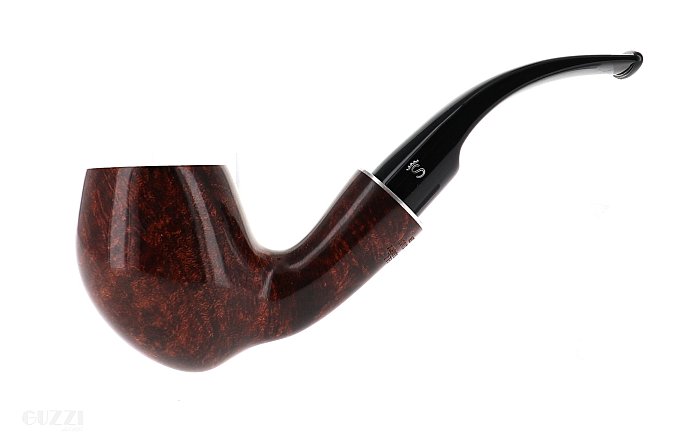 Pipa Stanwell Hans Christian Andersen liscia marrone churchwarden shape pickaxe