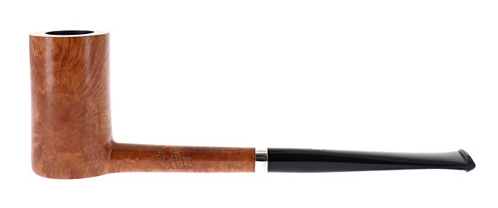 Pipe Ser Jacopo dalla Gemma L2 A liscia chiara shape stand up pencil poker vera in argento
