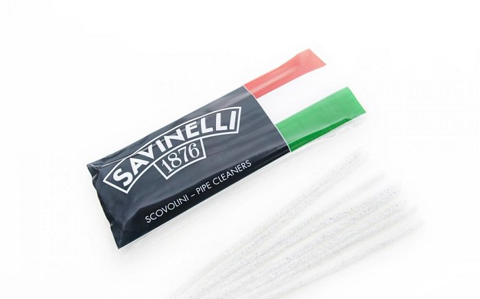 Savinelli - Scovolini STANDARD 50 pz. in Busta Richiudibile Rossa