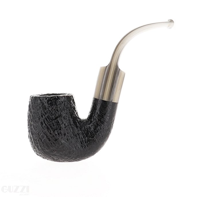 Pipa Savinelli COCKTAIL 614 sabbiata nera shape hungarian oom paul filtro 6mm
