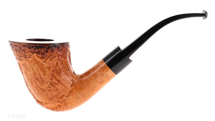Pipa Caminetto 07.39 NEW DEAR scolpita shape bent dublin saxophone