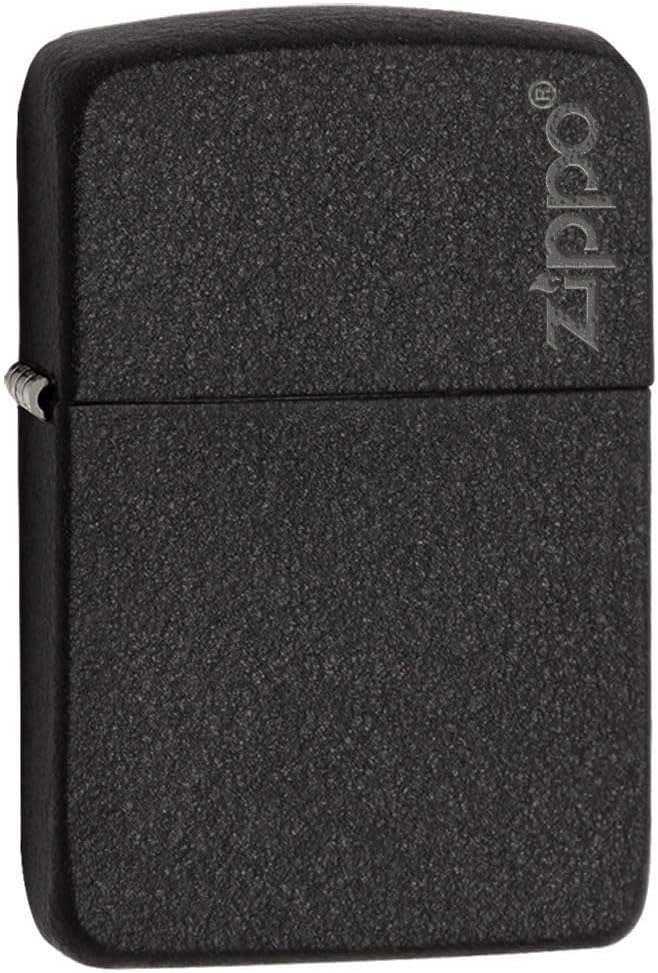 Zippo Replica 1941 Black Crackle Logo