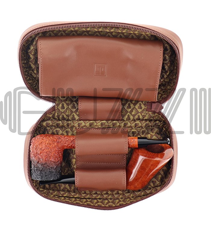 PortaPipa Castello "CASTELLO" - [2 posti + Tabacco] - Marrone