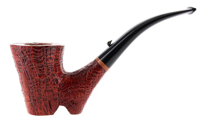 Pipa L'Anatra dalle Uova d'Oro SABBIATA GIGANTE marrone shape freehand stand up dublin