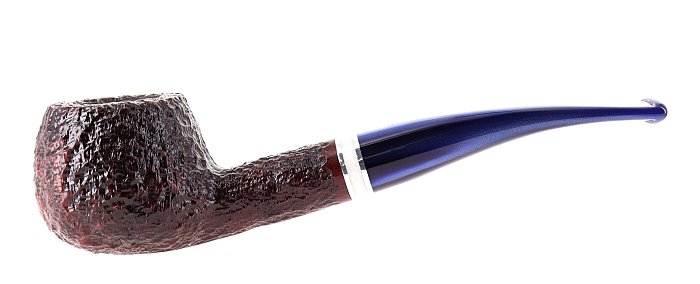 Pipa SAVINELLI ST. NICHOLAS 2023 315 KS rusticata shape prince semicurva 9mm Edizione Limitata