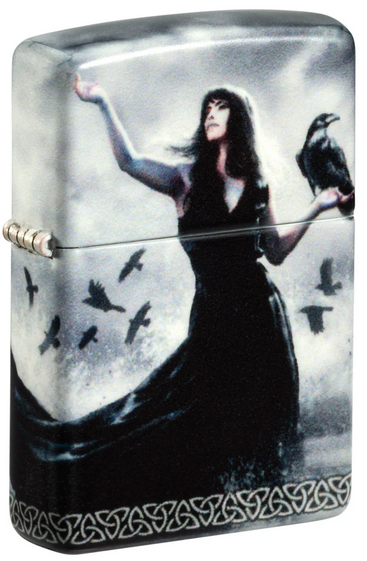 Zippo - 540 Color - Lady and Crow