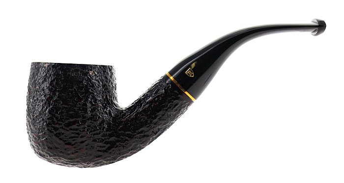 Pipa Savinelli Roma 622 KS rusticata shape bent pot, filtro 9mm