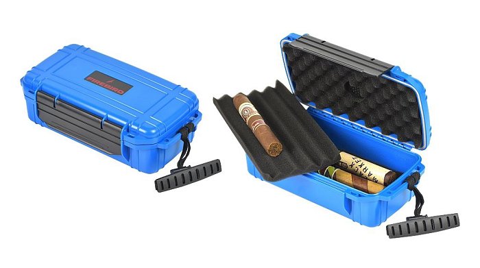 Firebird  - Humidor Viaggio in ABS 10 Sigari - BLUE