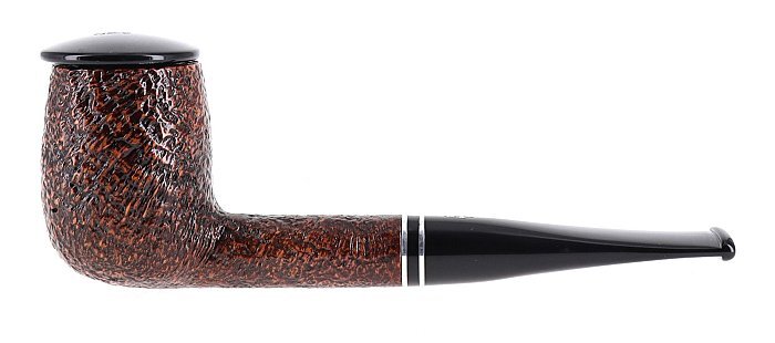 Pipa Savinelli Monsieur sabbiata 128 shape Billiard dritta