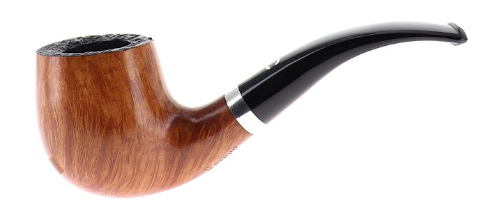Pipa Il Ceppo GRUPPO 4 liscia chiara shape bent billiard barktop