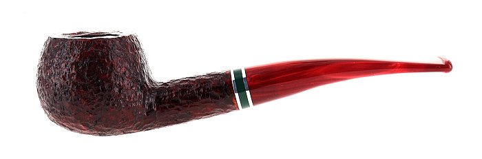Pipa SAVINELLI St. Nicholas 2022 315 KS rusticata shape prince semicurva filtro 9mm