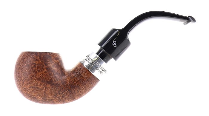 Pipa Peterson of Dublin OLD COLOUR DE LUXE SYSTEM 3S liscia marrone shape bent apple