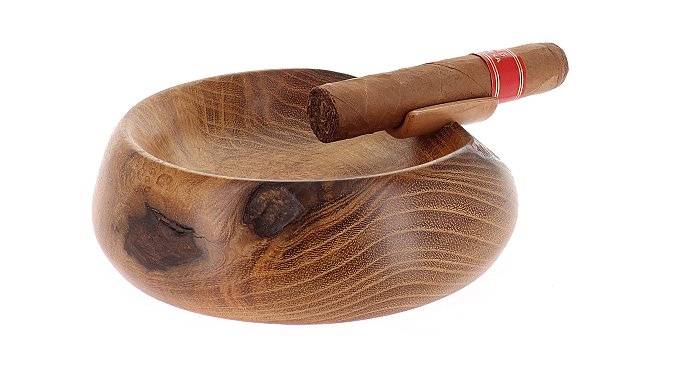 Amalio Cabella - Posacenere Sigaro in Radica Hand Made