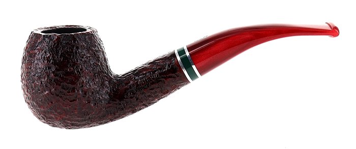 Pipa SAVINELLI St. Nicholas 2022 626 rusticata shape half bent apple 9mm