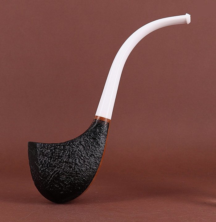 Pipa Ser Jacopo dalla Gemma S1 C sabbiata scura shape freehand