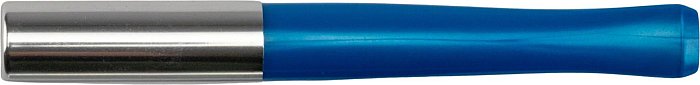 Denicotea - Bocchino Blu Perlato e Argento con Filtro 9mm per Sigaretta