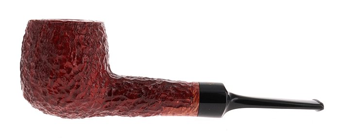 Pipa WINSLOW CROWN VIKING rusticata rossa shape apple 9mm