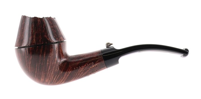 Pipa L'Anatra dalle Uova d'Oro 2 UOVA 00 liscia marrone shape bulldog barktop semicurva