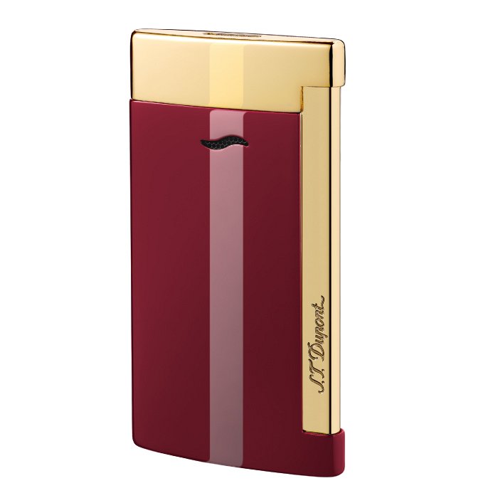 ST Dupont - Linea 7 - Slim Jet - Bordeaux e Dorato