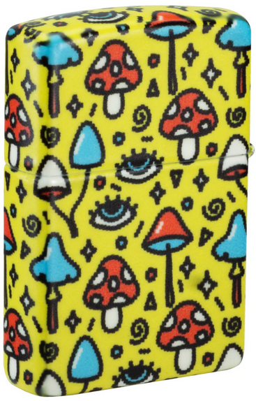 Zippo - 540 Color - Mushrooms and Eyes Design